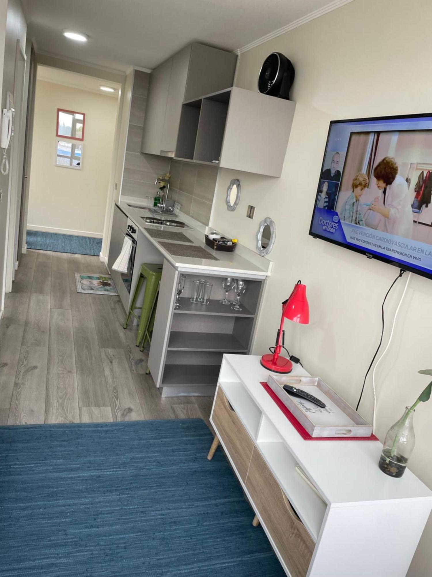 Apartamento Sleepwell Estudio King Con Sofa Cama Temuco